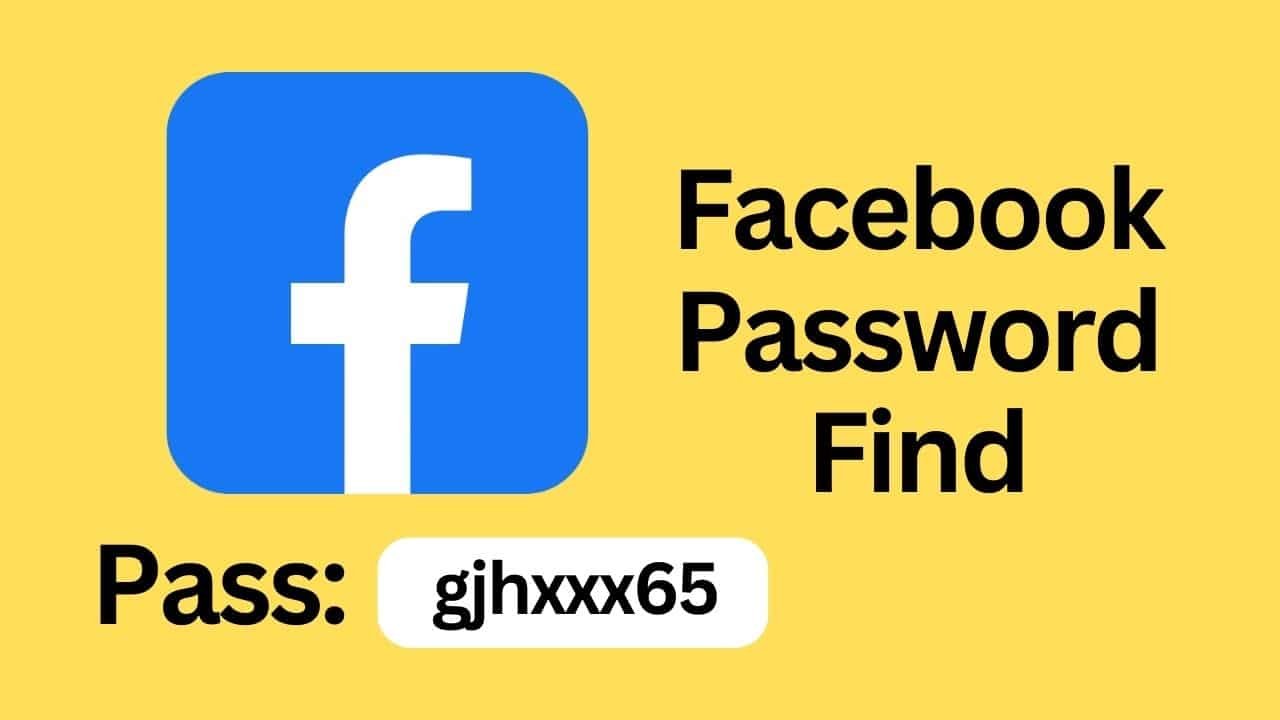 Facebook Password Find