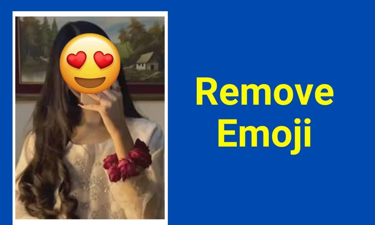 remove emoji